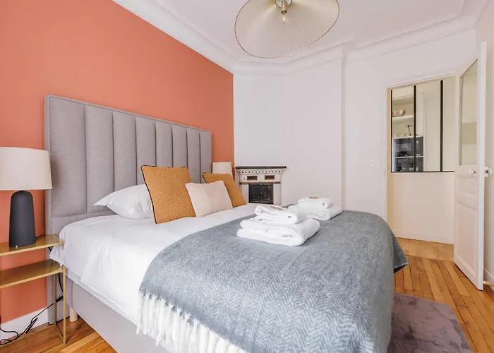 Charming Appt 2 Bdr 4p Sacre-coeur 公寓